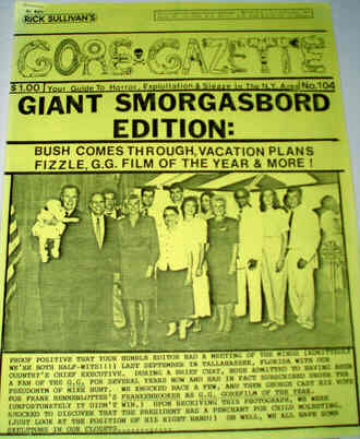 GORE GAZETTE magazine side cover Issue 104  