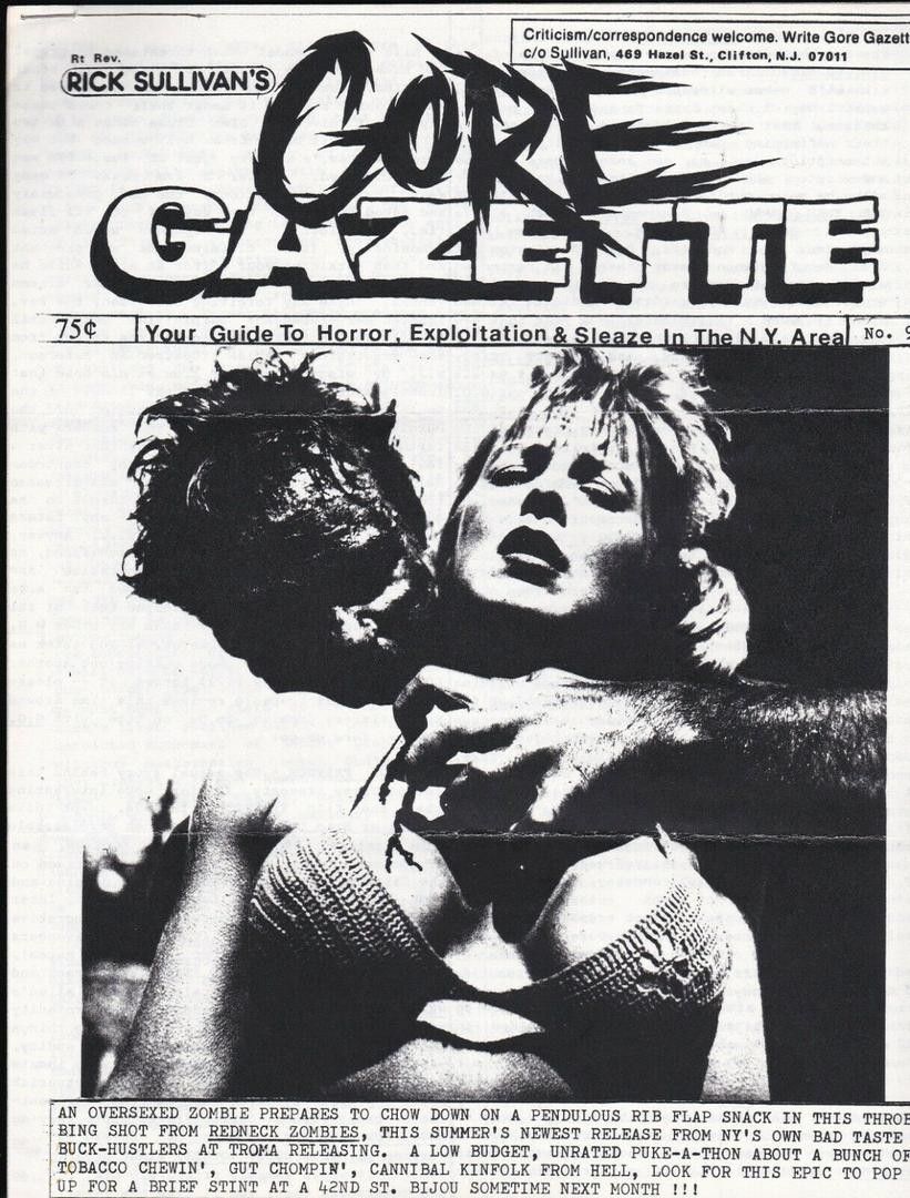 GORE GAZETTE magazine side cover Issue 95   