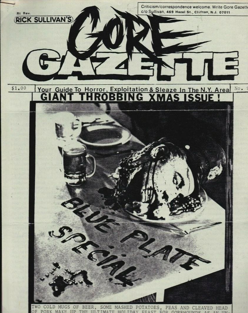 GORE GAZETTE magazine side cover Issue 97   