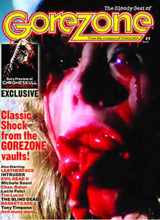 GOREZONE magazine side cover  Bloody Best of  2011