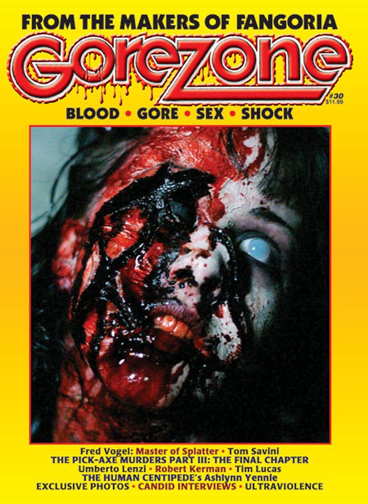 GOREZONE magazine side cover Issue 30 May/June 2014