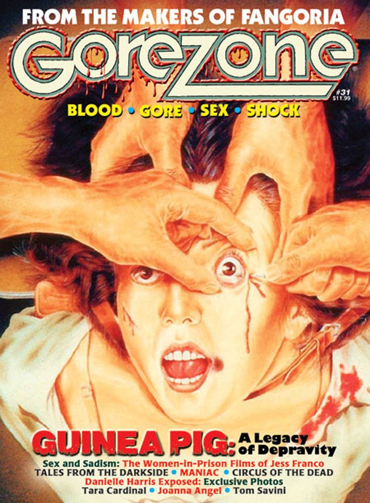 GOREZONE magazine side cover Issue 31 July/August 2014