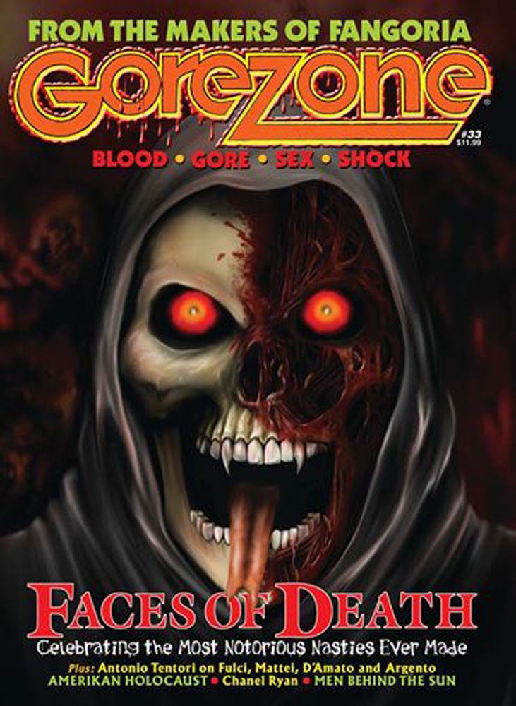 GOREZONE magazine side cover Issue 33 December 2014