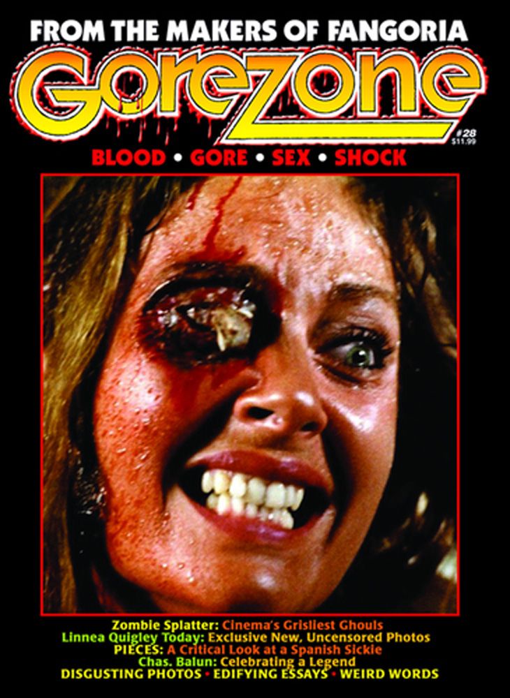 GOREZONE magazine side cover Issue 28  2014