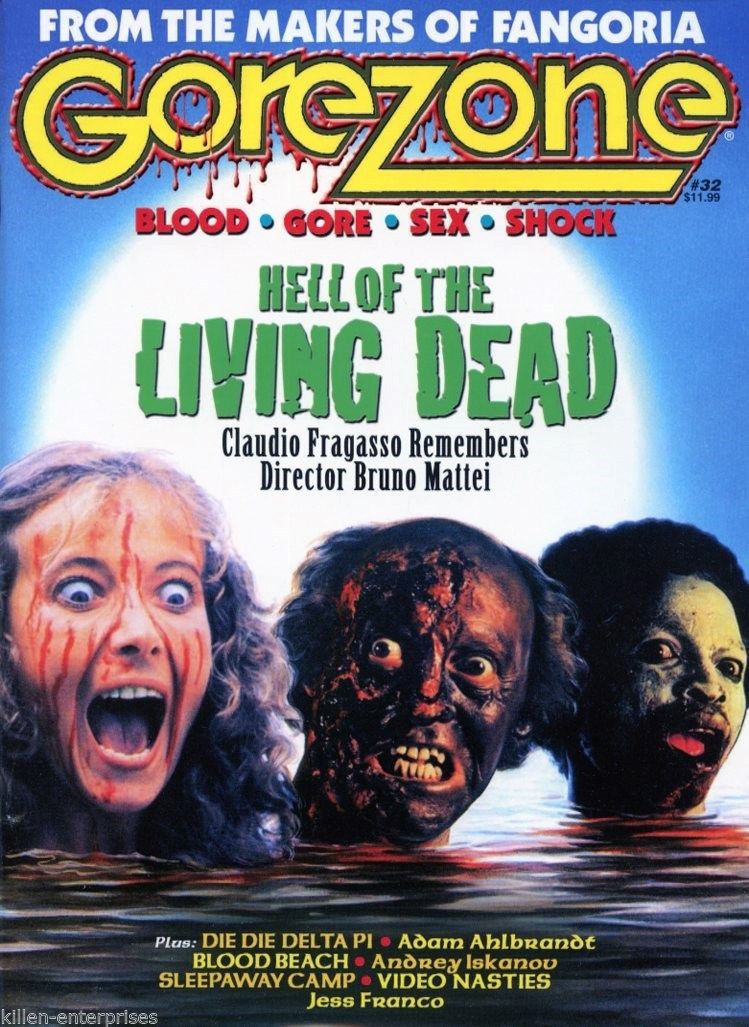 GOREZONE magazine side cover Issue 32 September/October 2014