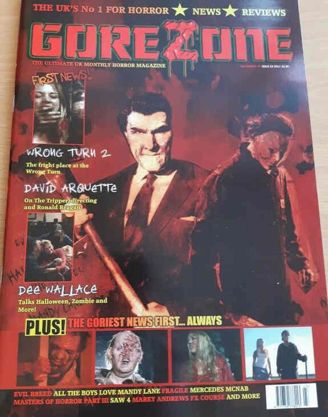 GOREZONE UK magazine side cover Issue 23 September 2007