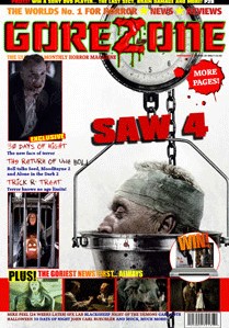 GOREZONE UK magazine side cover Issue 25 November 2007