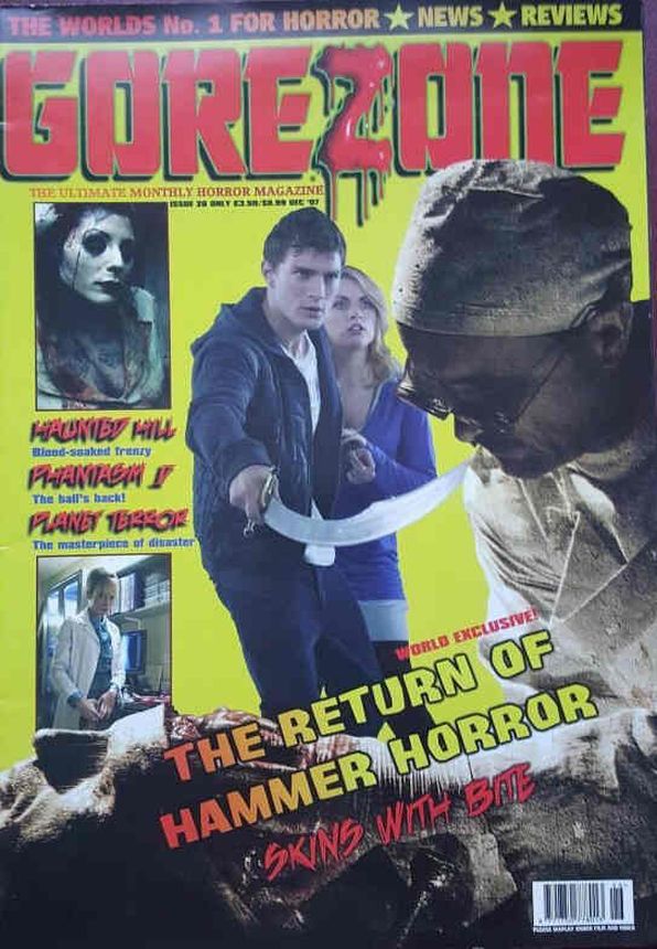 GOREZONE UK magazine side cover Issue 26 December 2007