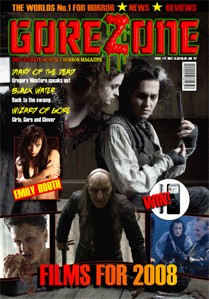 GOREZONE UK magazine side cover Issue 27 January 2008