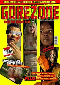GOREZONE UK magazine side cover Issue 31 May 2008