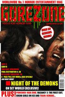 GOREZONE UK magazine side cover Issue 39 January 2009