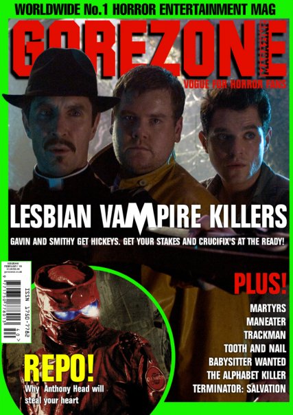 GOREZONE UK magazine side cover Issue 40 February 2009