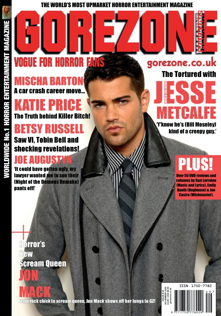 GOREZONE UK magazine side cover Issue 49 November 2009