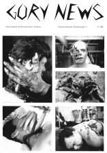 GORY NEWS magazine side cover Issue 1  Special November 1994