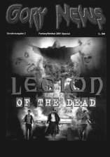 GORY NEWS magazine side cover Issue 3  1995