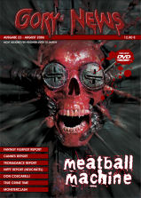 GORY NEWS magazine side cover Issue 23 August 2006