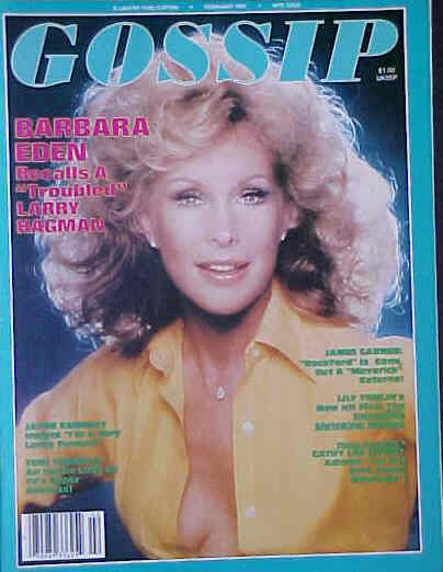 GOSSIP magazine side cover February 1981