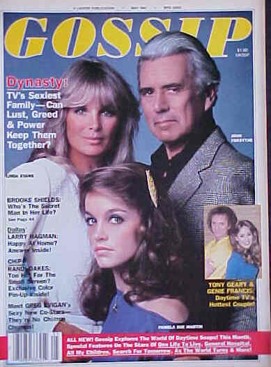 GOSSIP magazine side cover May 1981
