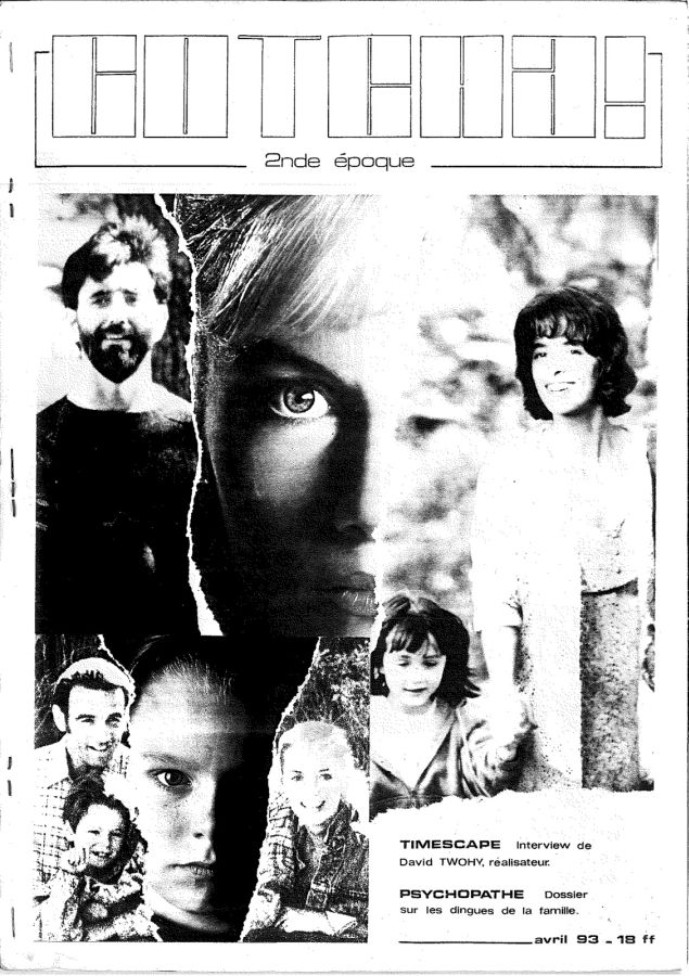 GOTCHA magazine side cover  April 1993