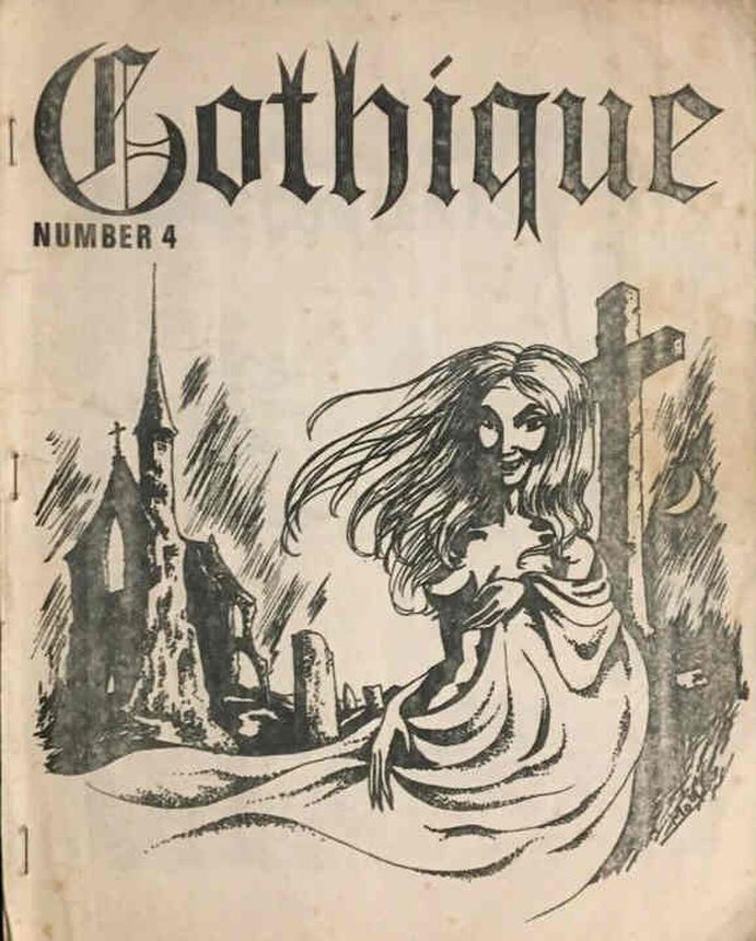 GOTHIQUE magazine side cover Issue 4 May 1966
