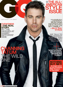 GENTLEMENS QUARTERLY magazine side cover March 2011