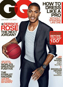 GENTLEMENS QUARTERLY magazine side cover May 2012
