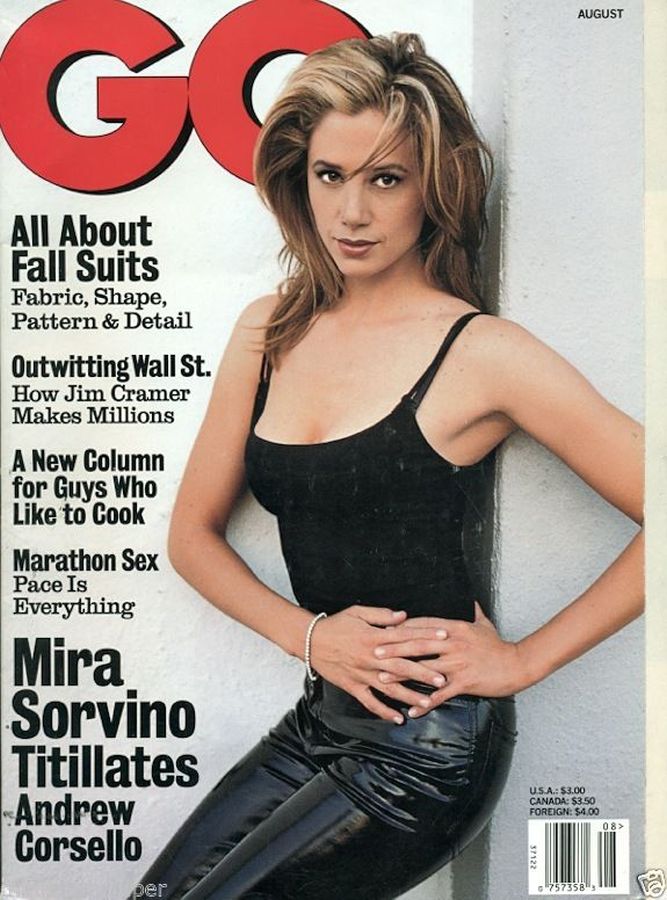 GENTLEMENS QUARTERLY magazine side cover August 1997