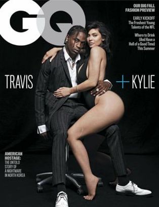 GENTLEMENS QUARTERLY magazine side cover  August 2018