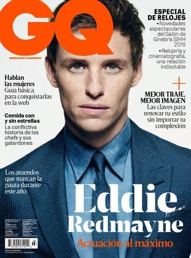 GENTLEMENS QUARTERLY ARGENTINA magazine side cover  April 2016