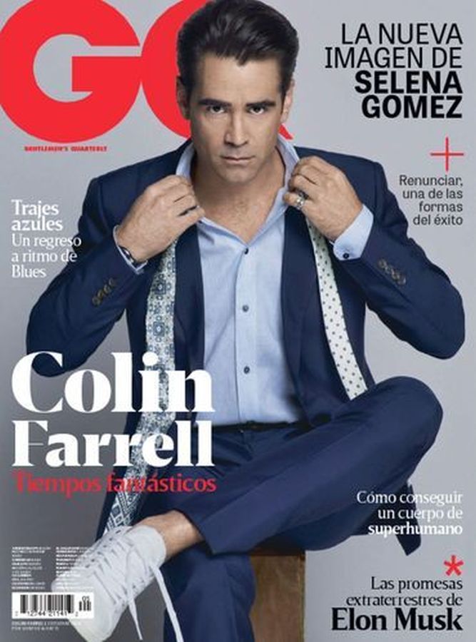 GENTLEMENS QUARTERLY ARGENTINA magazine side cover  June 2016