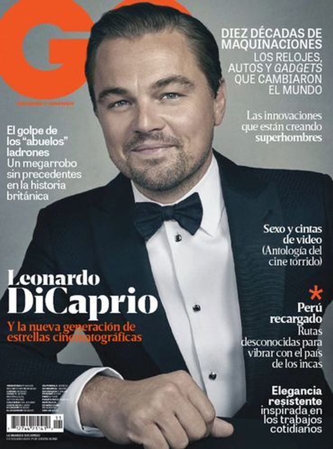 GENTLEMENS QUARTERLY ARGENTINA magazine side cover  December 2016