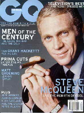 GENTLEMENS QUARTERLY AUSTRALIA magazine side cover  September 1999