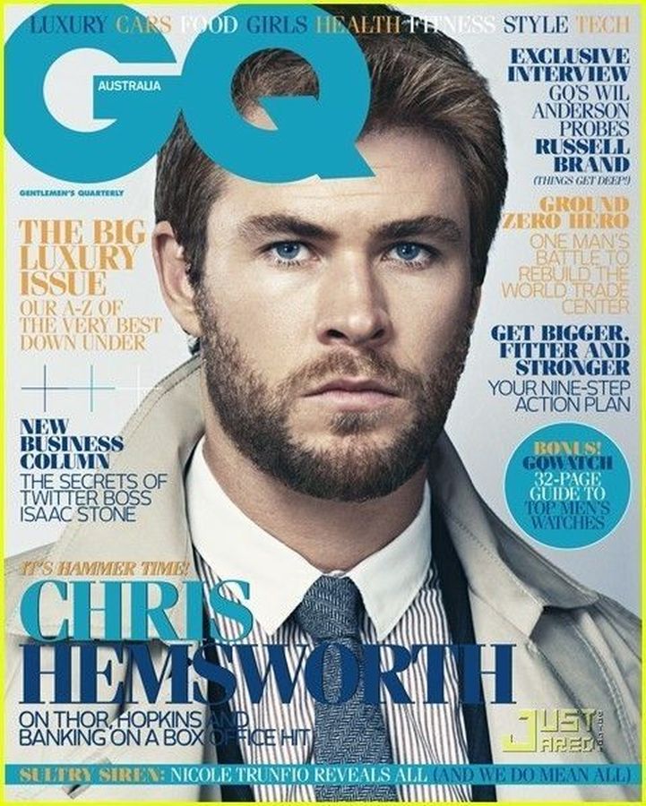 GENTLEMENS QUARTERLY AUSTRALIA magazine side cover  May 2011