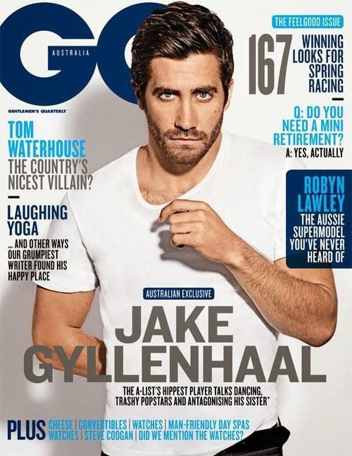 GENTLEMENS QUARTERLY AUSTRALIA magazine side cover  November 2013