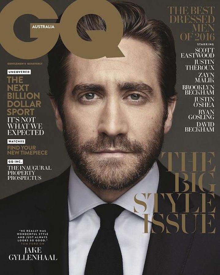 GENTLEMENS QUARTERLY AUSTRALIA magazine side cover  September 2016