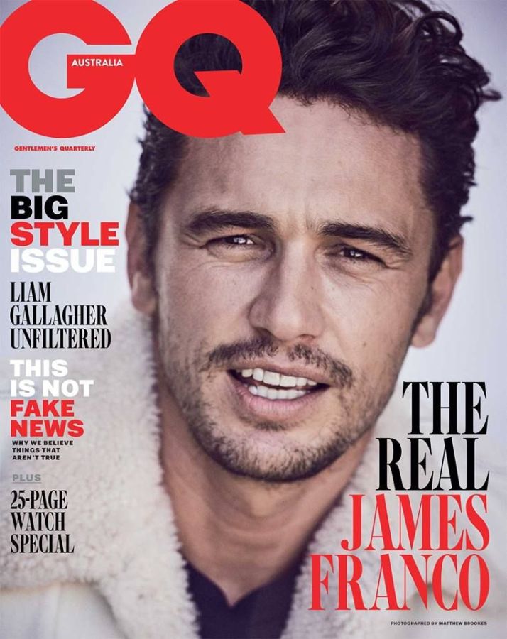 GENTLEMENS QUARTERLY AUSTRALIA magazine side cover  September/October 2017