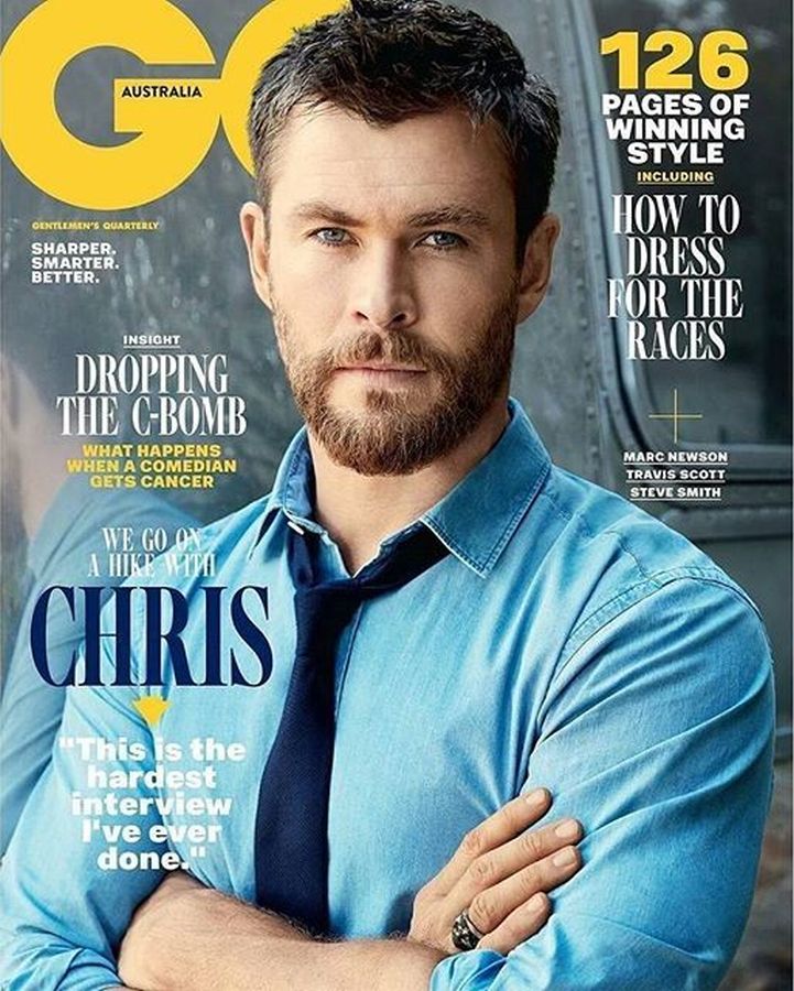 GENTLEMENS QUARTERLY AUSTRALIA magazine side cover  November 2017