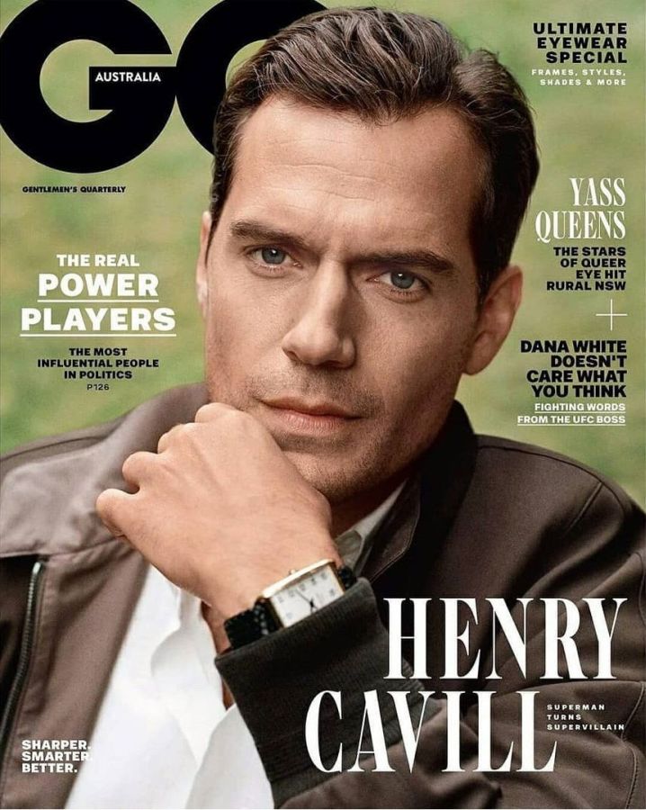 GENTLEMENS QUARTERLY AUSTRALIA magazine side cover  August 2018