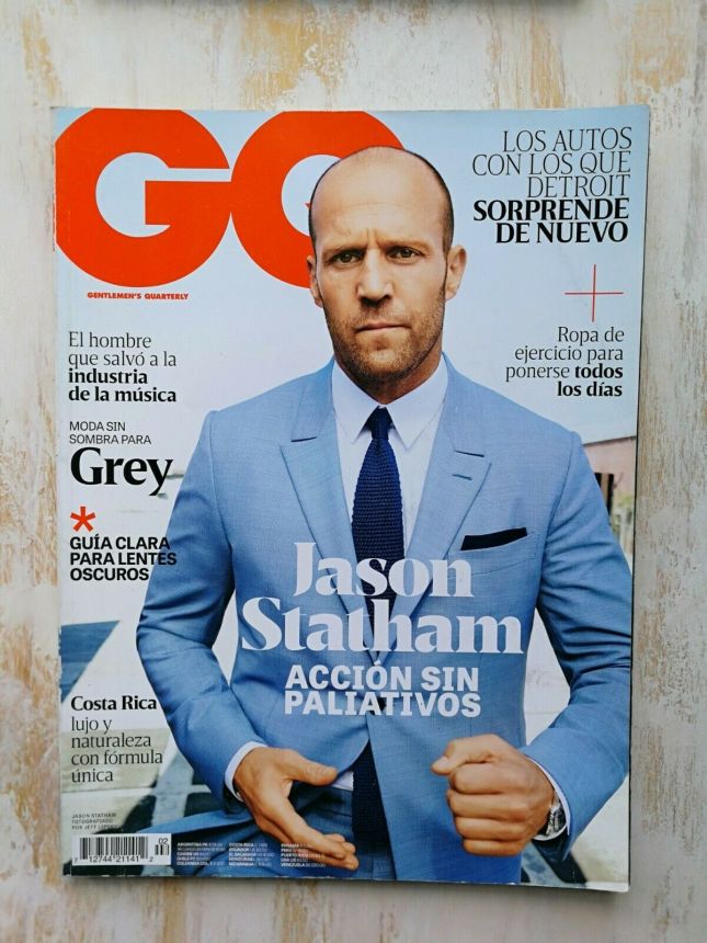 GENTLEMENS QUARTERLY COLOMBIA magazine side cover  March 2015
