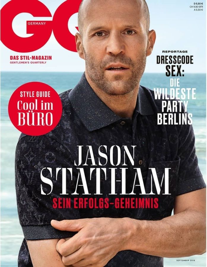 GENTLEMENS QUARTERLY GERMANY magazine side cover  September 2018