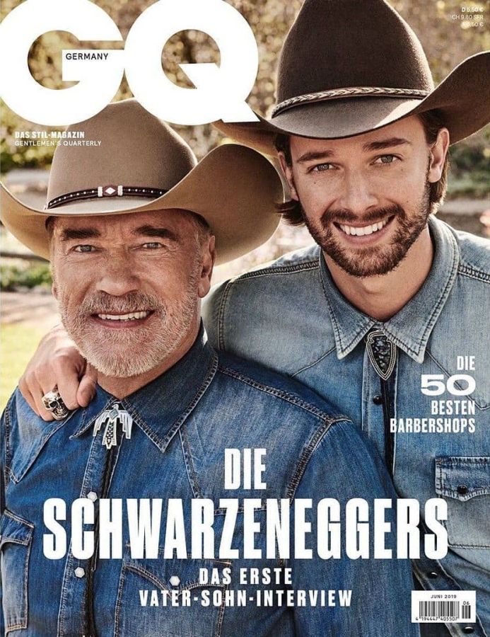 GENTLEMENS QUARTERLY GERMANY magazine side cover  June 2019