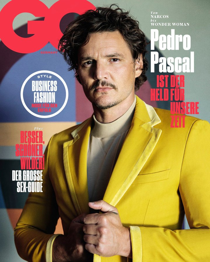 GENTLEMENS QUARTERLY GERMANY magazine side cover  October 2020
