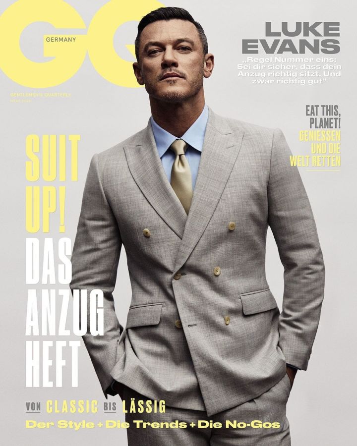 GENTLEMENS QUARTERLY GERMANY magazine side cover  March 2020