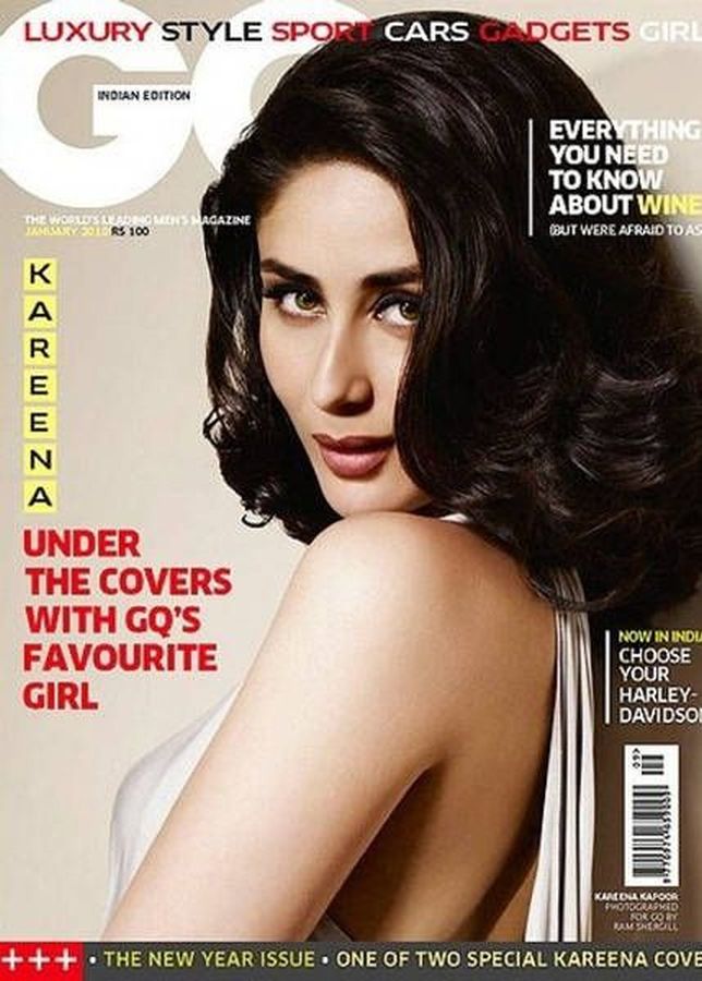GENTLEMENS QUARTERLY INDIA magazine side cover  January 2010