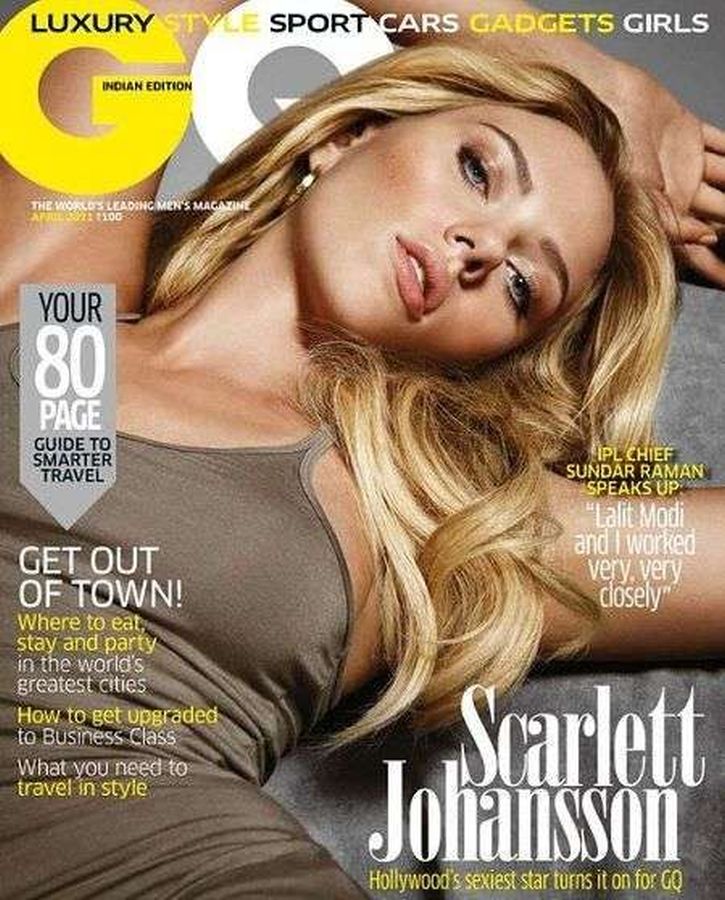 GENTLEMENS QUARTERLY INDIA magazine side cover  April 2011