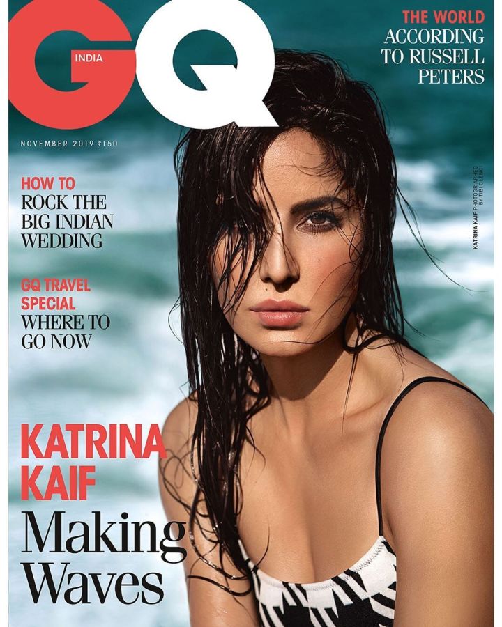 GENTLEMENS QUARTERLY INDIA magazine side cover  November 2019
