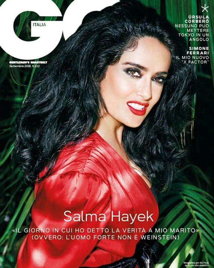 GENTLEMENS QUARTERLY ITALY magazine side cover  September 2018