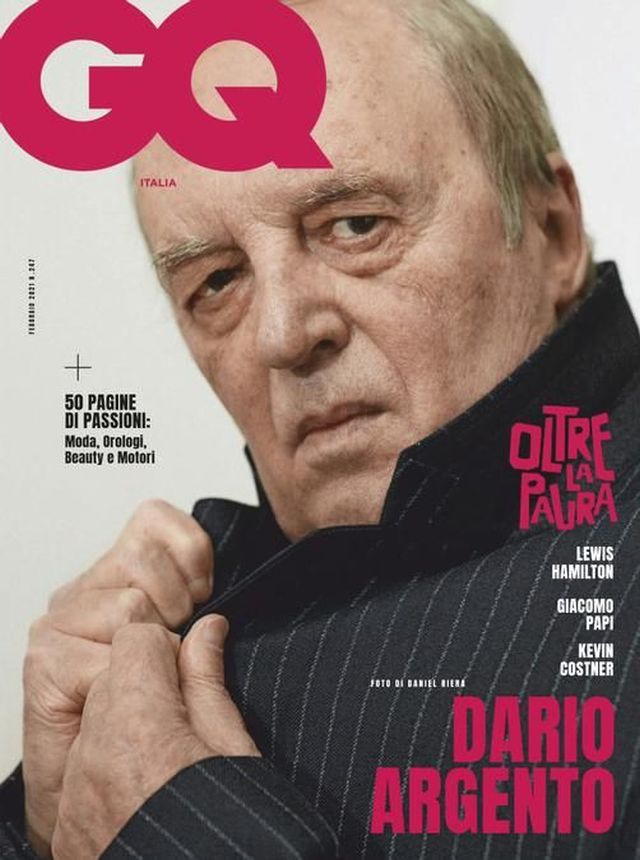GENTLEMENS QUARTERLY ITALY magazine side cover  February 2021