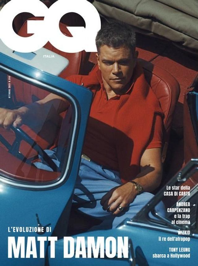 GENTLEMENS QUARTERLY ITALY magazine side cover  October 2021