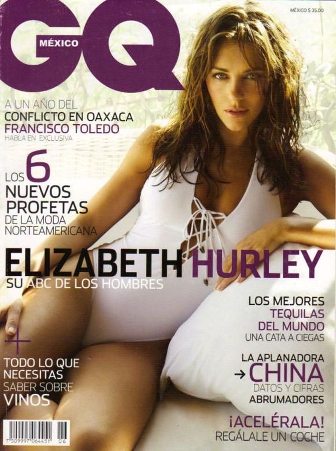 GENTLEMENS QUARTERLY MEXICO magazine side cover  May 2007